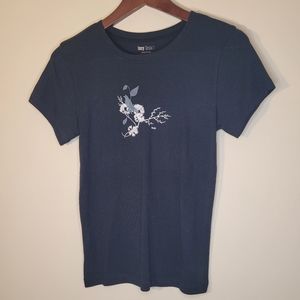 lucy Charcoal Active Fit Tee Sz M NWOT